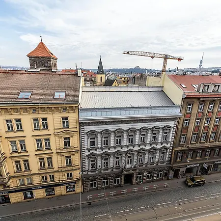 Apartament Floor Industrial With A River View Praga